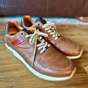 Ambitious leather shoes